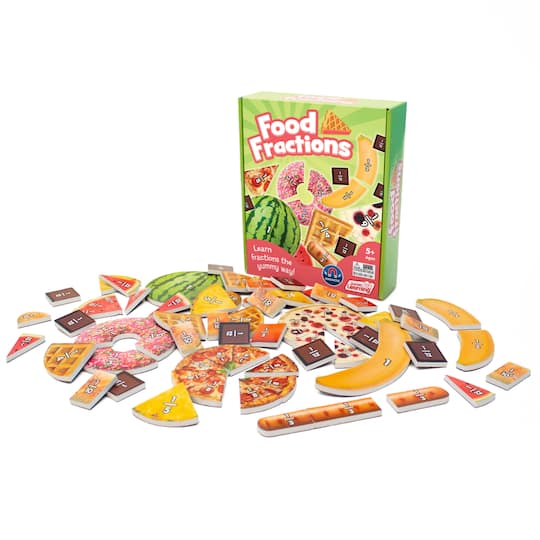 Junior Learning® Food Fractions Educational Learning Set | Michaels®
